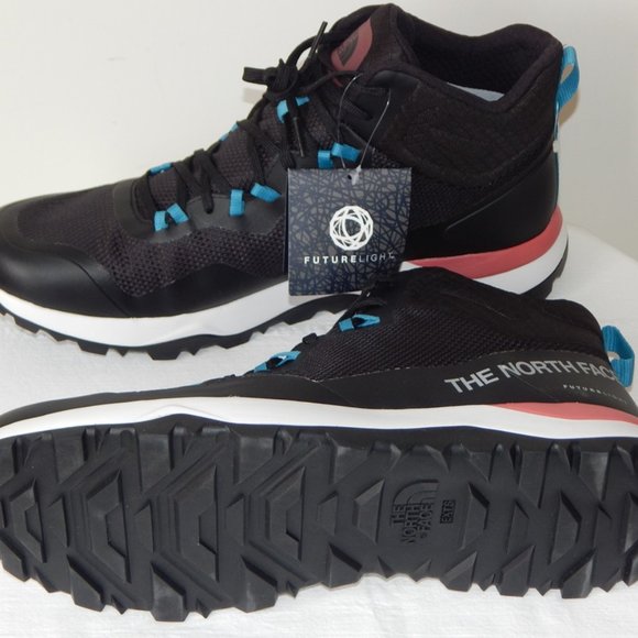NEW Men The North Face Activist Mid FUTURELIGHT Waterproof Hiking Boots Black main image 13